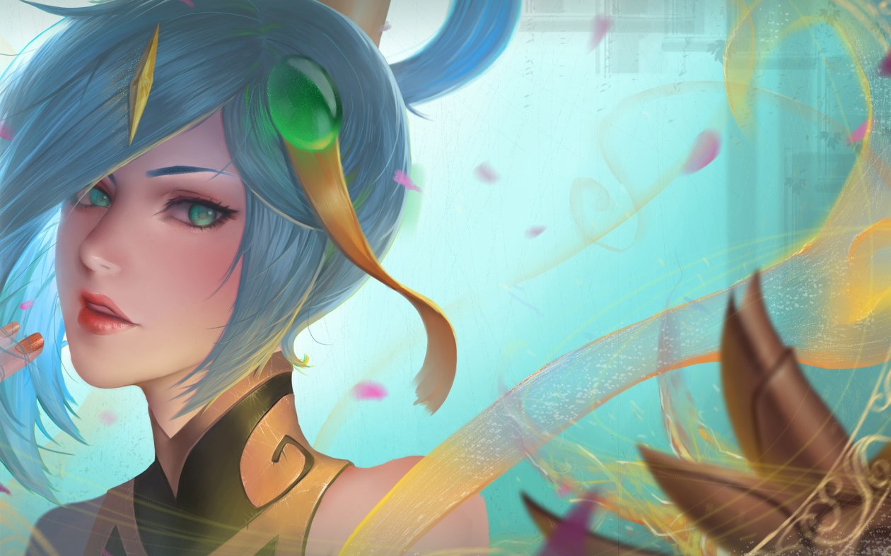 Lux League Of Legends Artwork