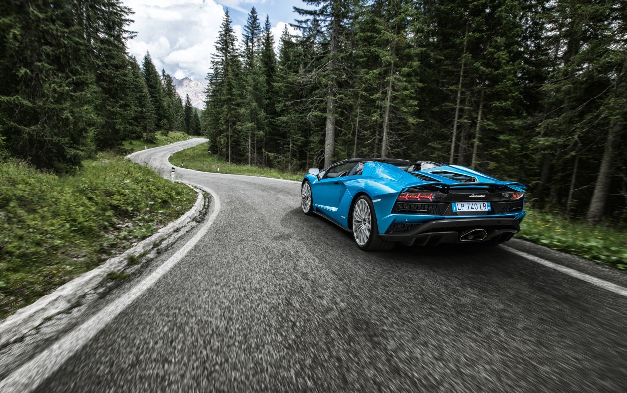 Lamborghini Aventador S 2018 4k