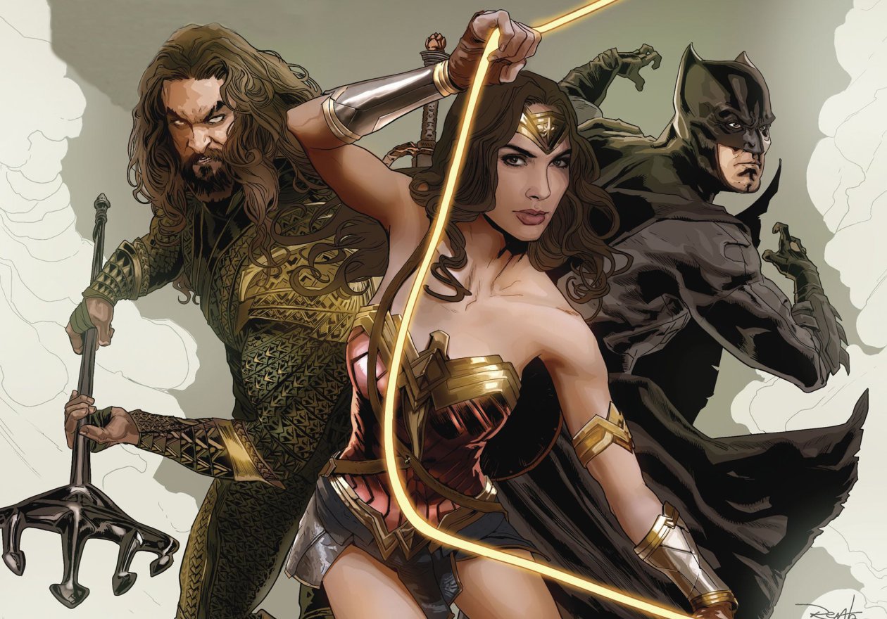 Justice League Aquaman Batman Wonder Woman