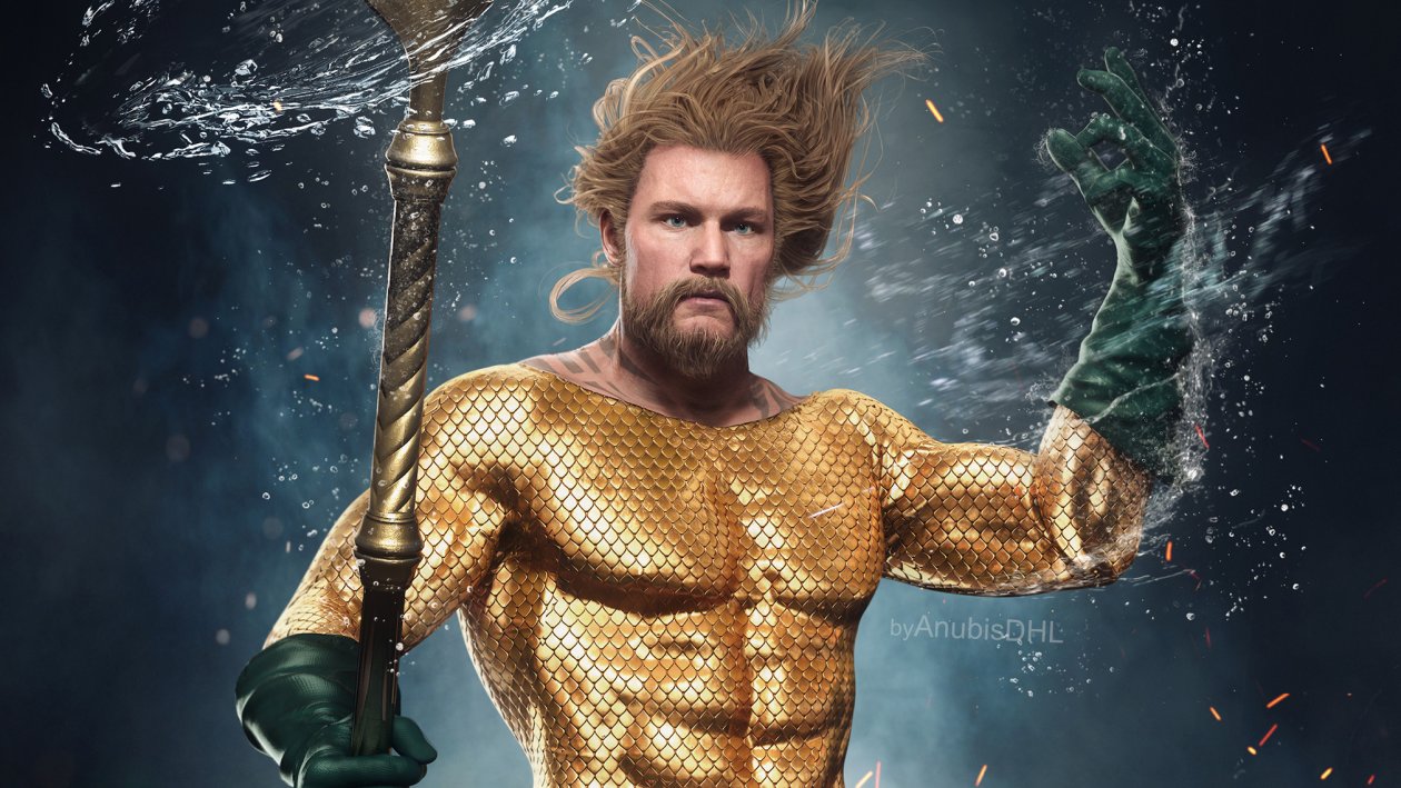 Aquaman Digital Artwork