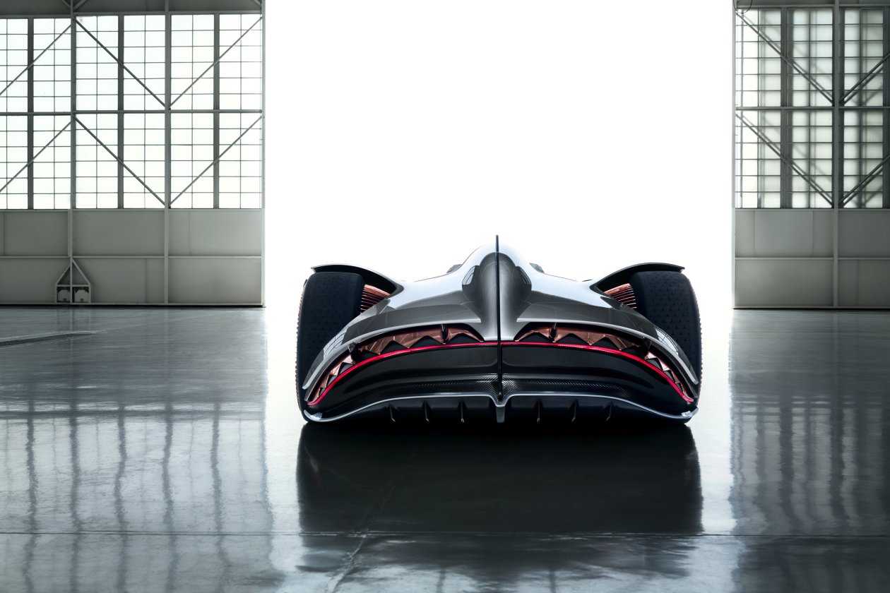 Mercedes Benz Vision EQ Silver Arrow 2018 Rear