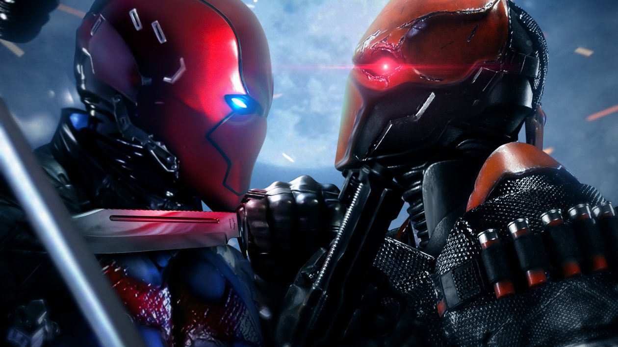 Red Hood Vs Deathstroke