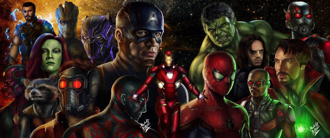 Avengers Infinity War Digital Artwork
