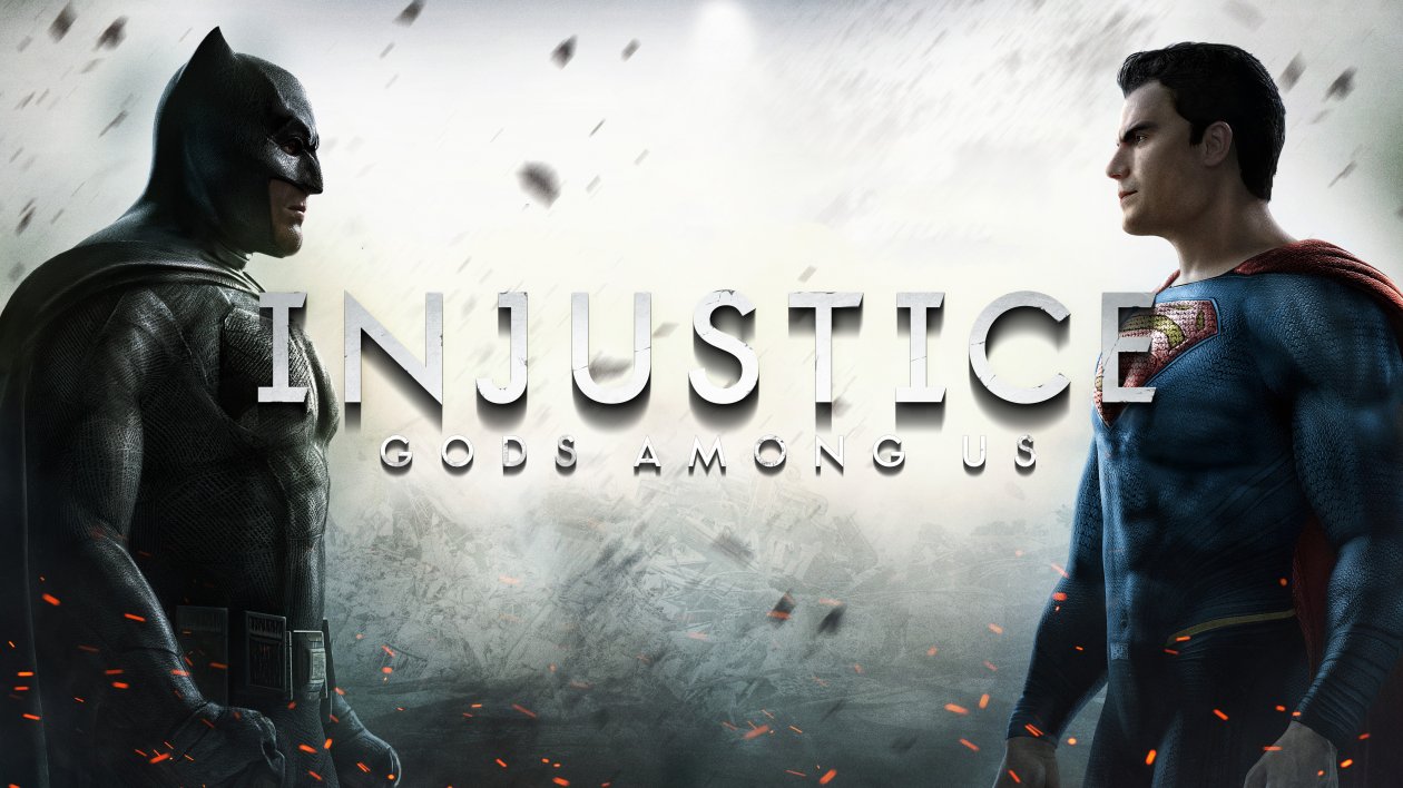 Injustice Gods Among Us BVS Key Art