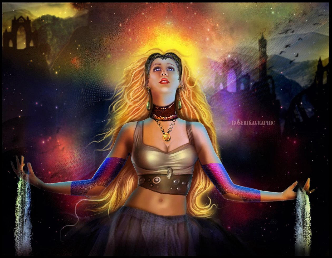 Nirvana Fantasy Girl Hand Water