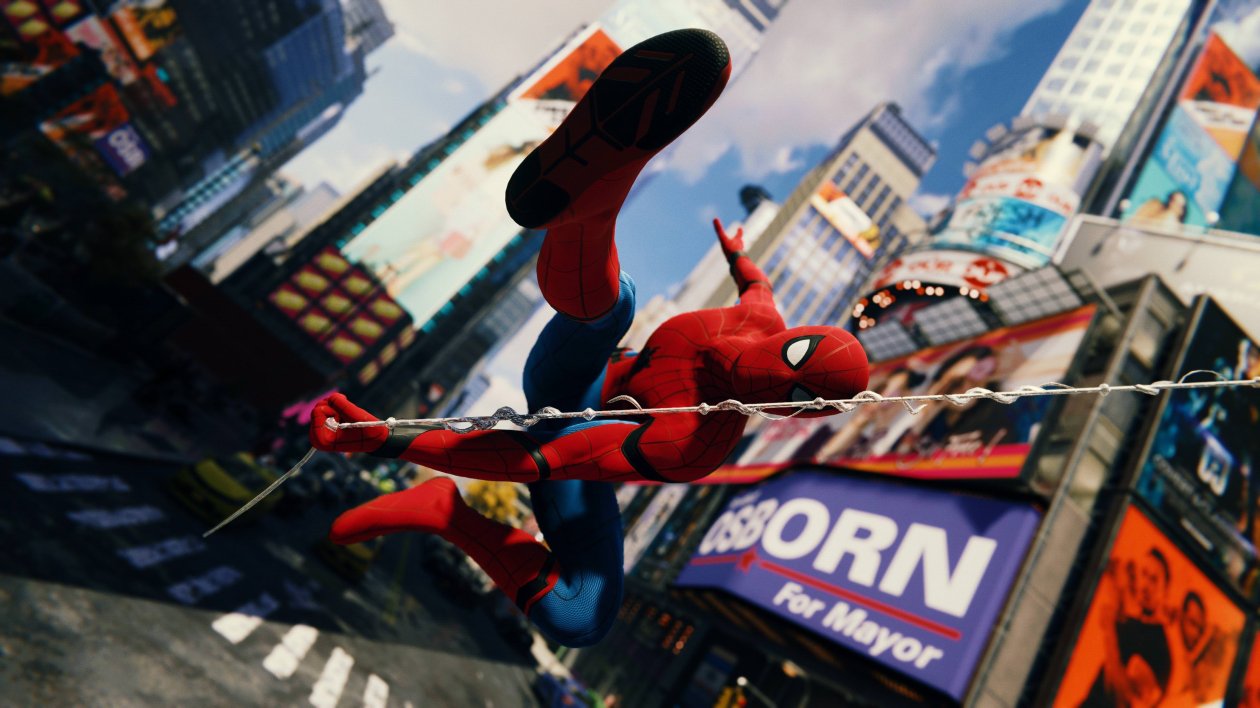 Spiderman Homecoming Spider Suit 4k