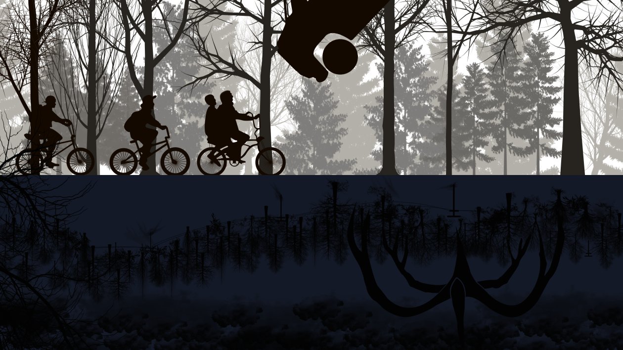 Stranger Things Season 2 Upside Down Artwork