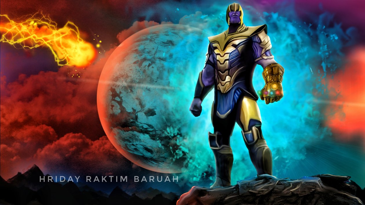 The Mad Titan Artwork 5k