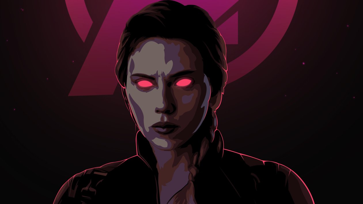 Avengers Endgame Black Widow 4k