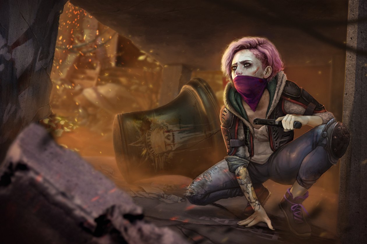 Homefront The Revolution Girl Art 4k