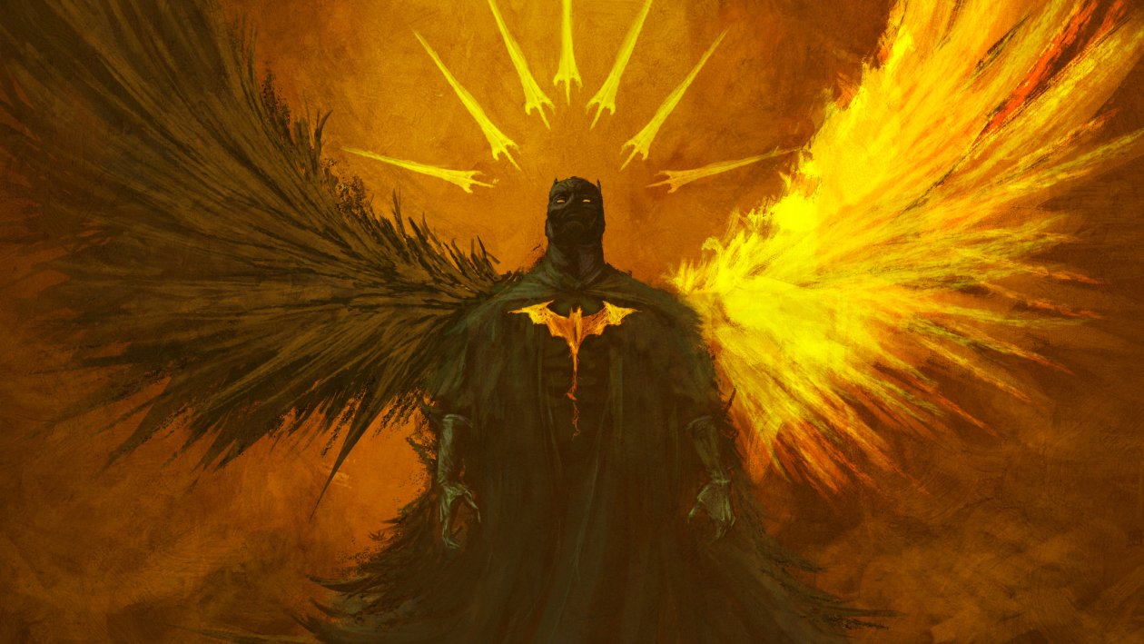 Batman Between Light And Darkness