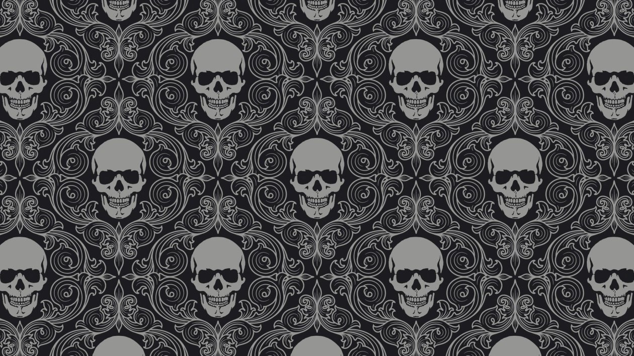 Skull Tiles Background