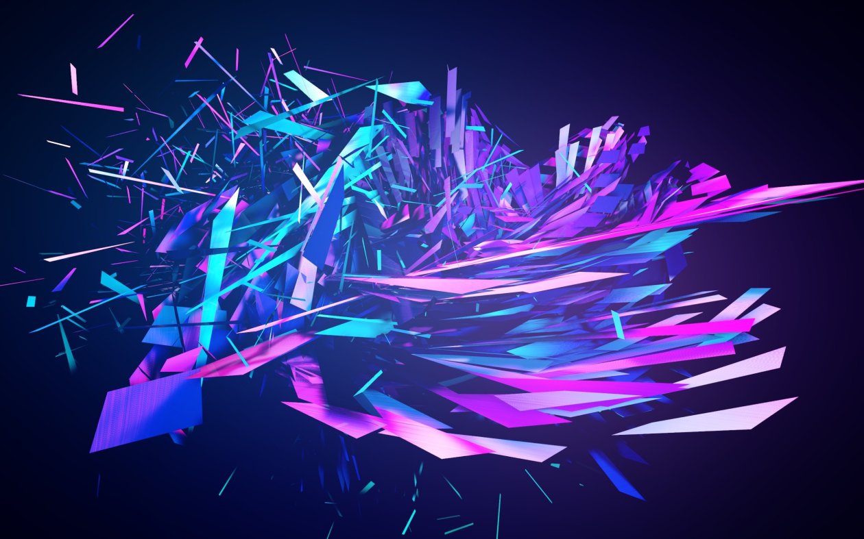 Broken Into Pieces Abstract