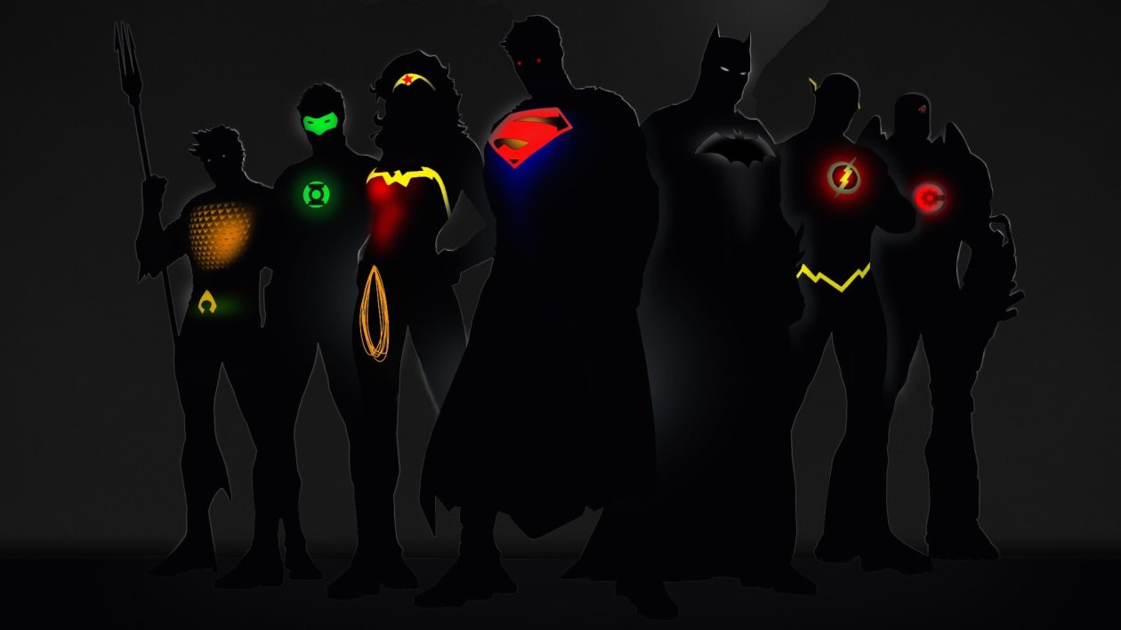 Dc Comics Superheroes Minimalism