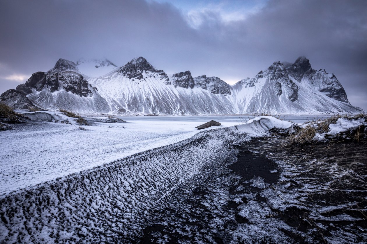 Vestrahorn Mountain In Iceland 5k