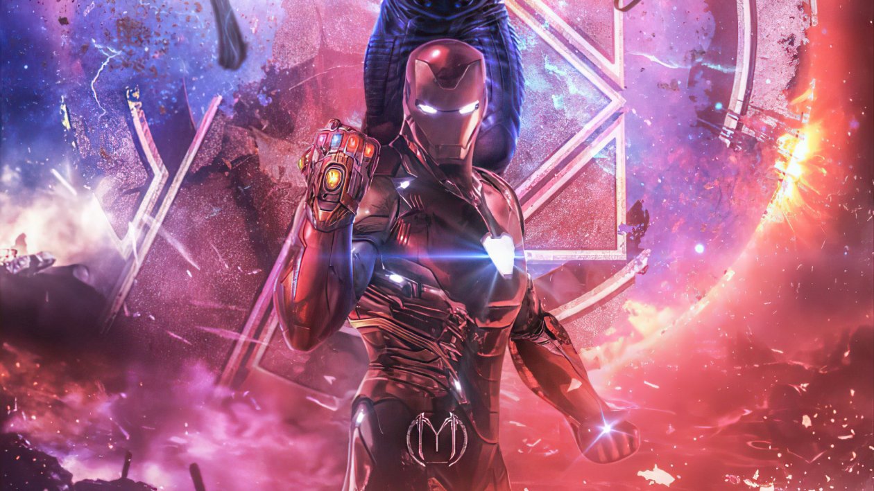 Iron Man Infinity Gauntlet Stones Artwork