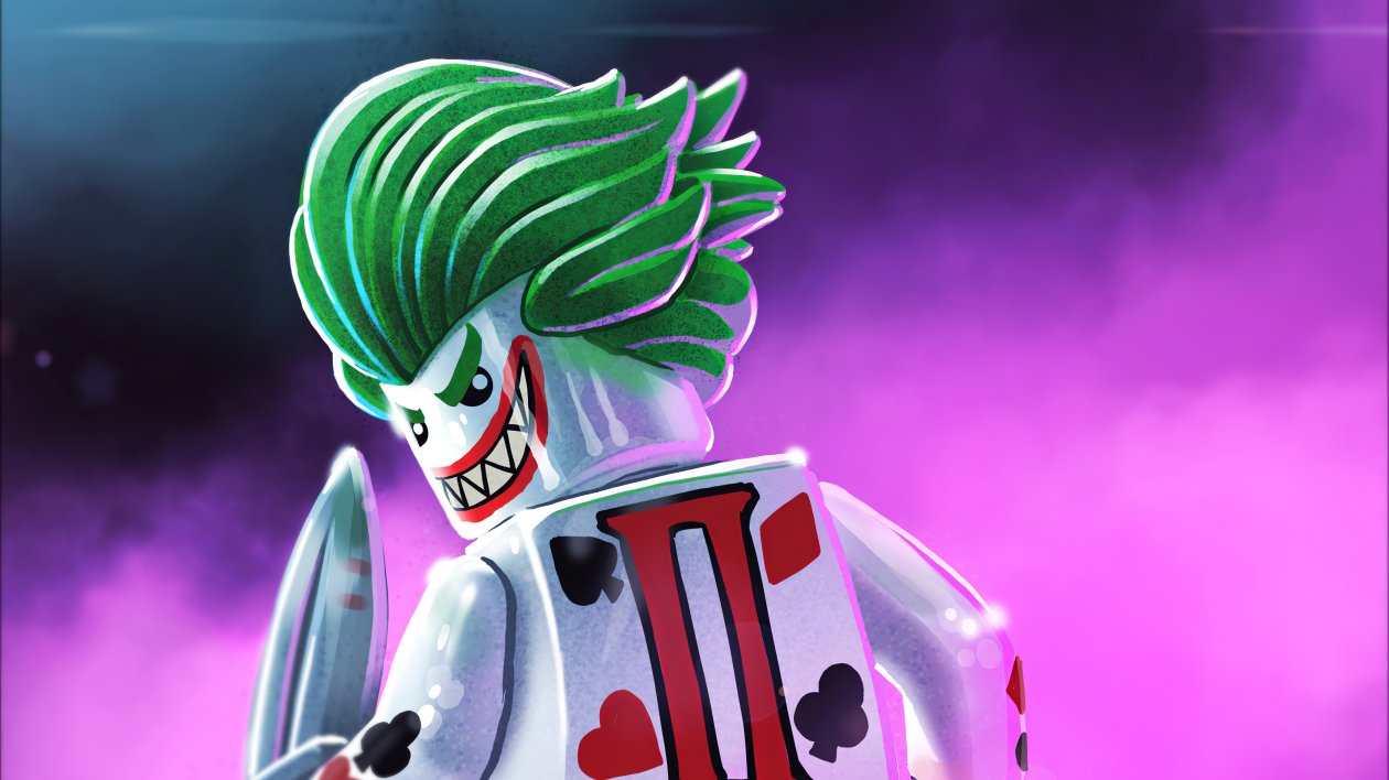 Joker Lego Smiling
