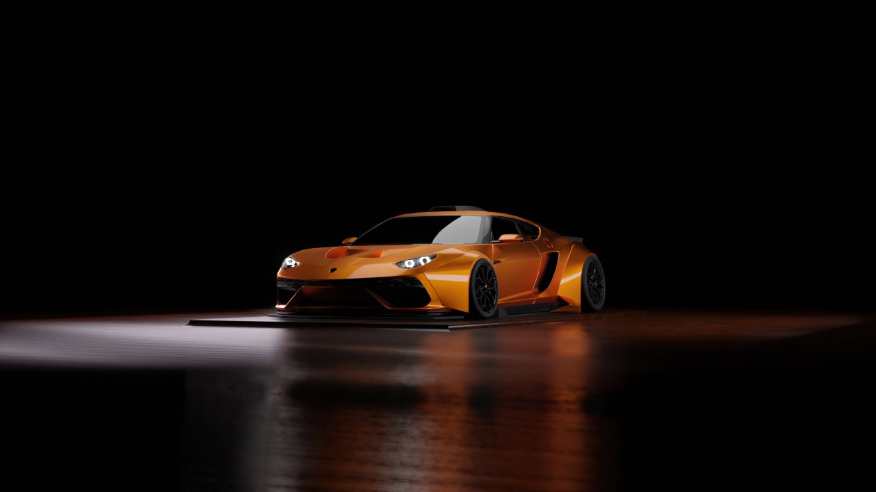 Lamborghini Asterion Widebody 4k
