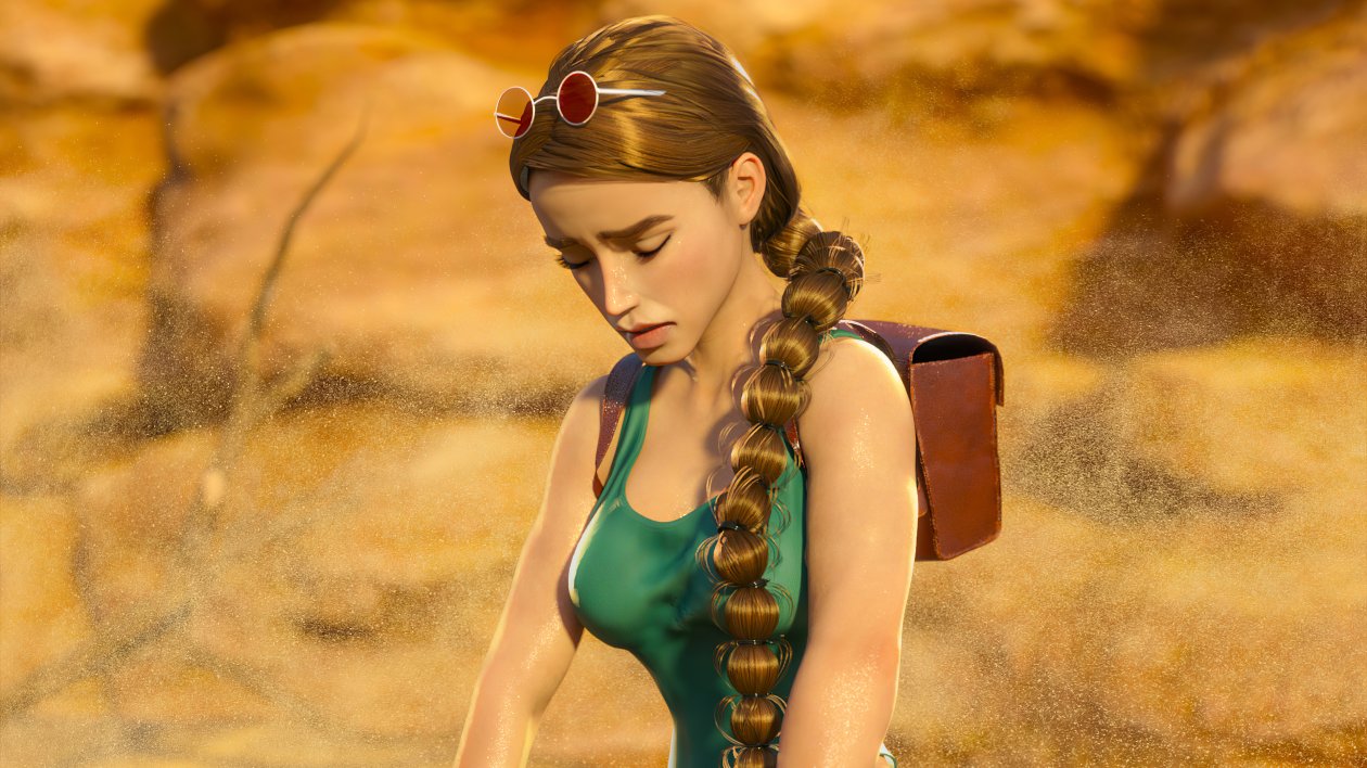 Lara Croft Fanart 4k
