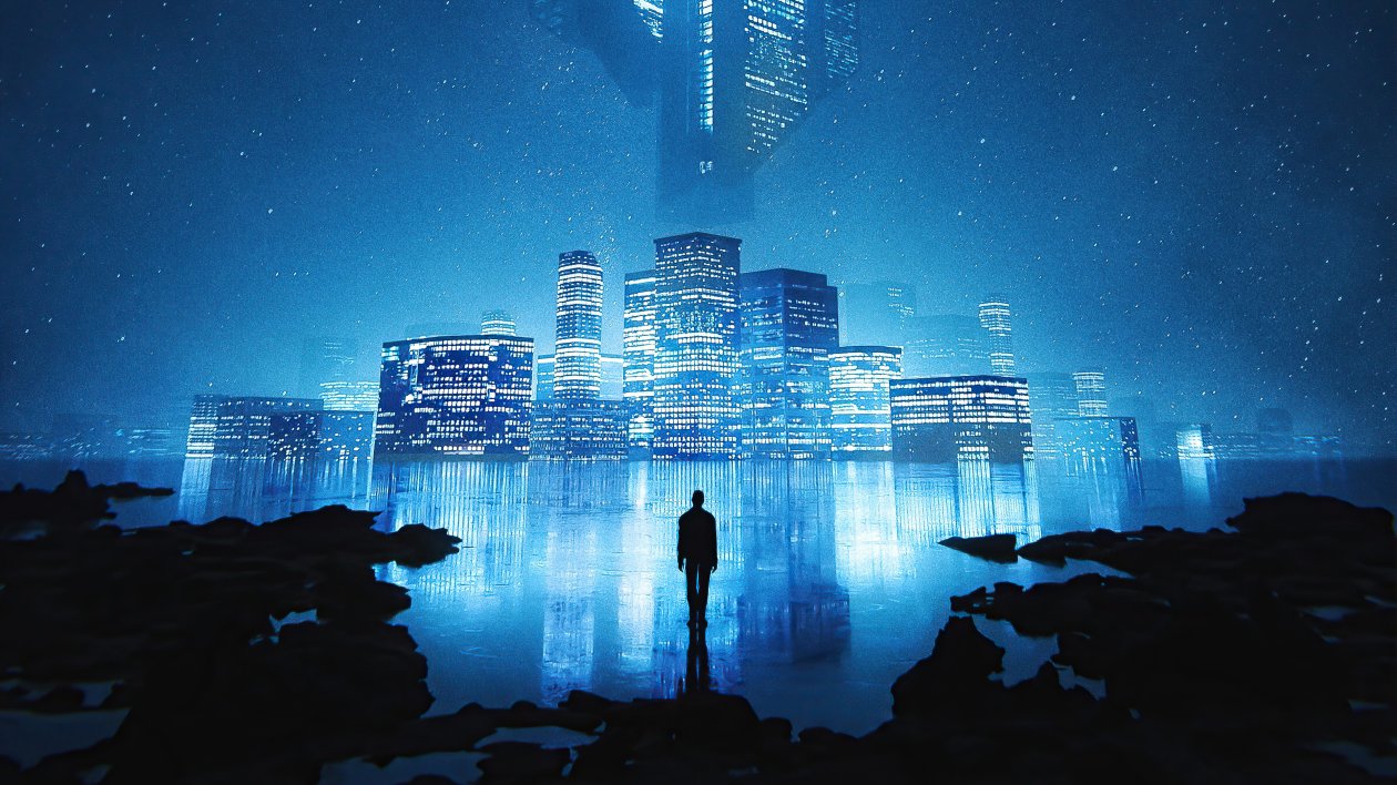 My Blue City 4k