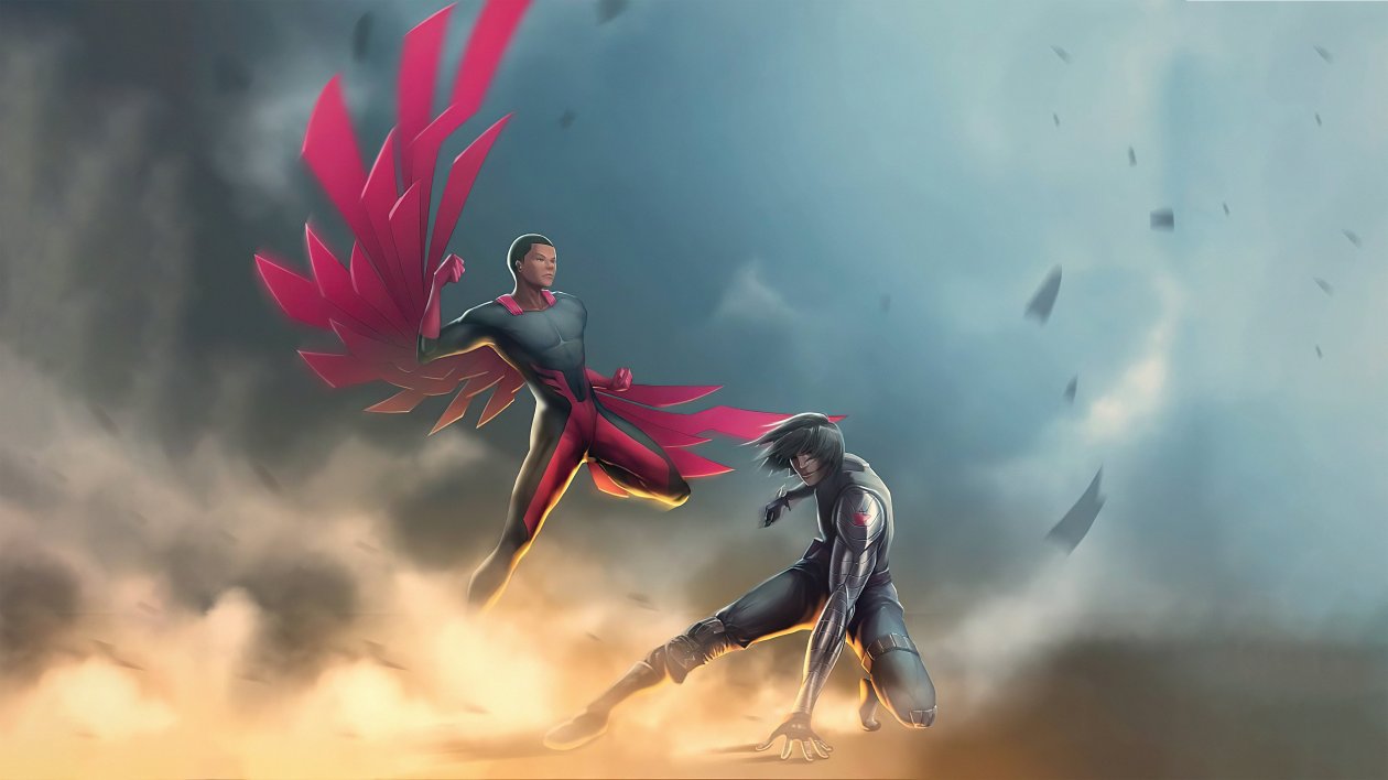 Falcon And The Winter Soldier Fanart 5k