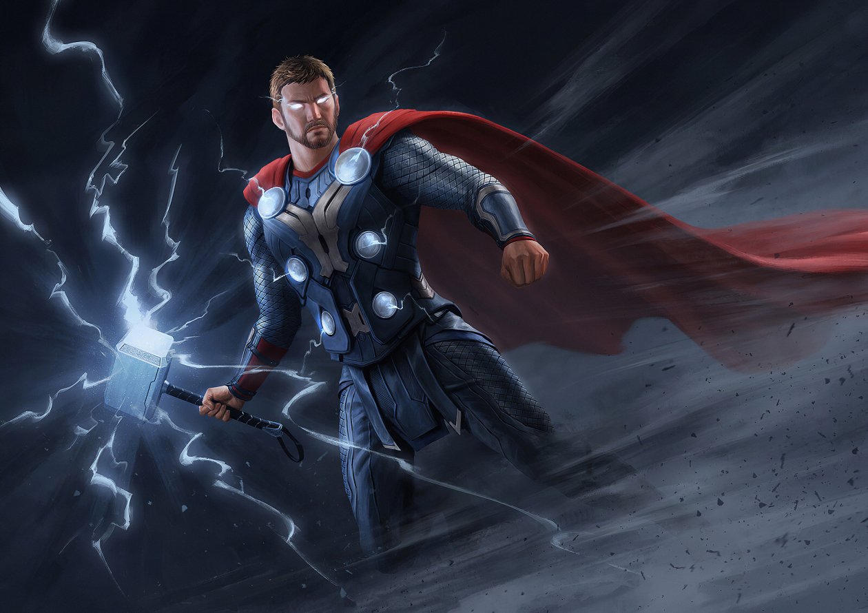 Thor Thunder Art