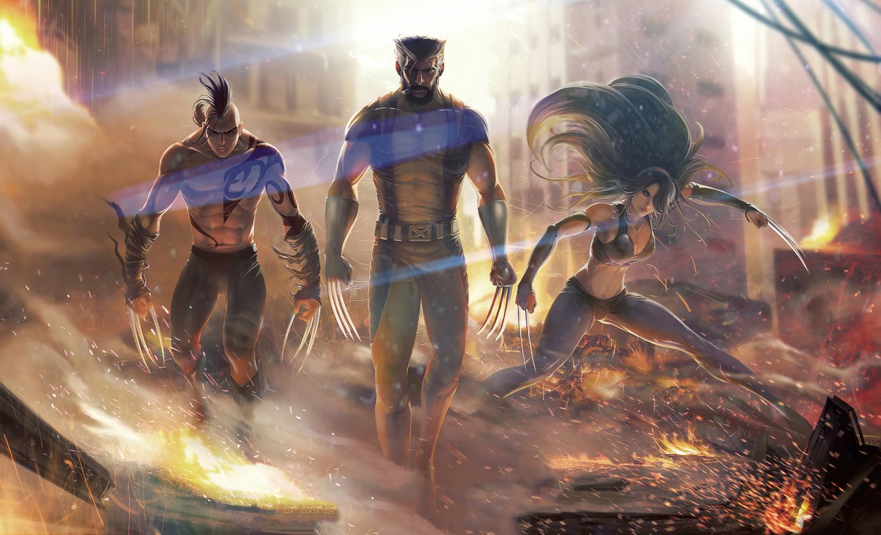 Wolverine And His Family