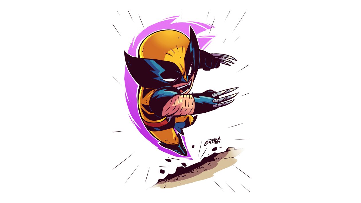 Wolverine Minimalism Artwork 4k