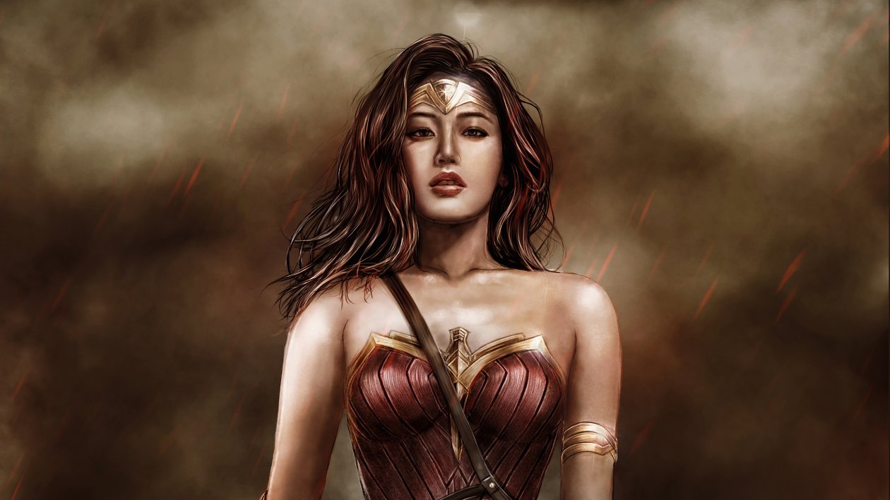 Asian Wonder Woman 4k
