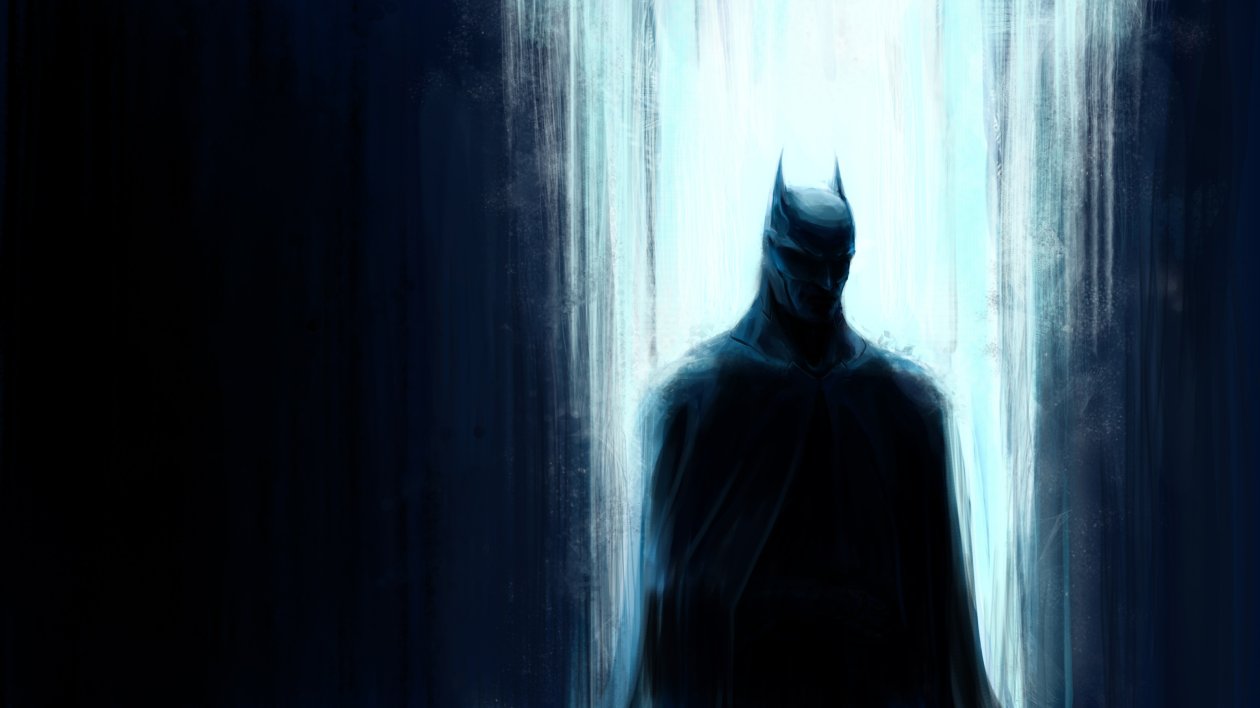 Batman In Lights