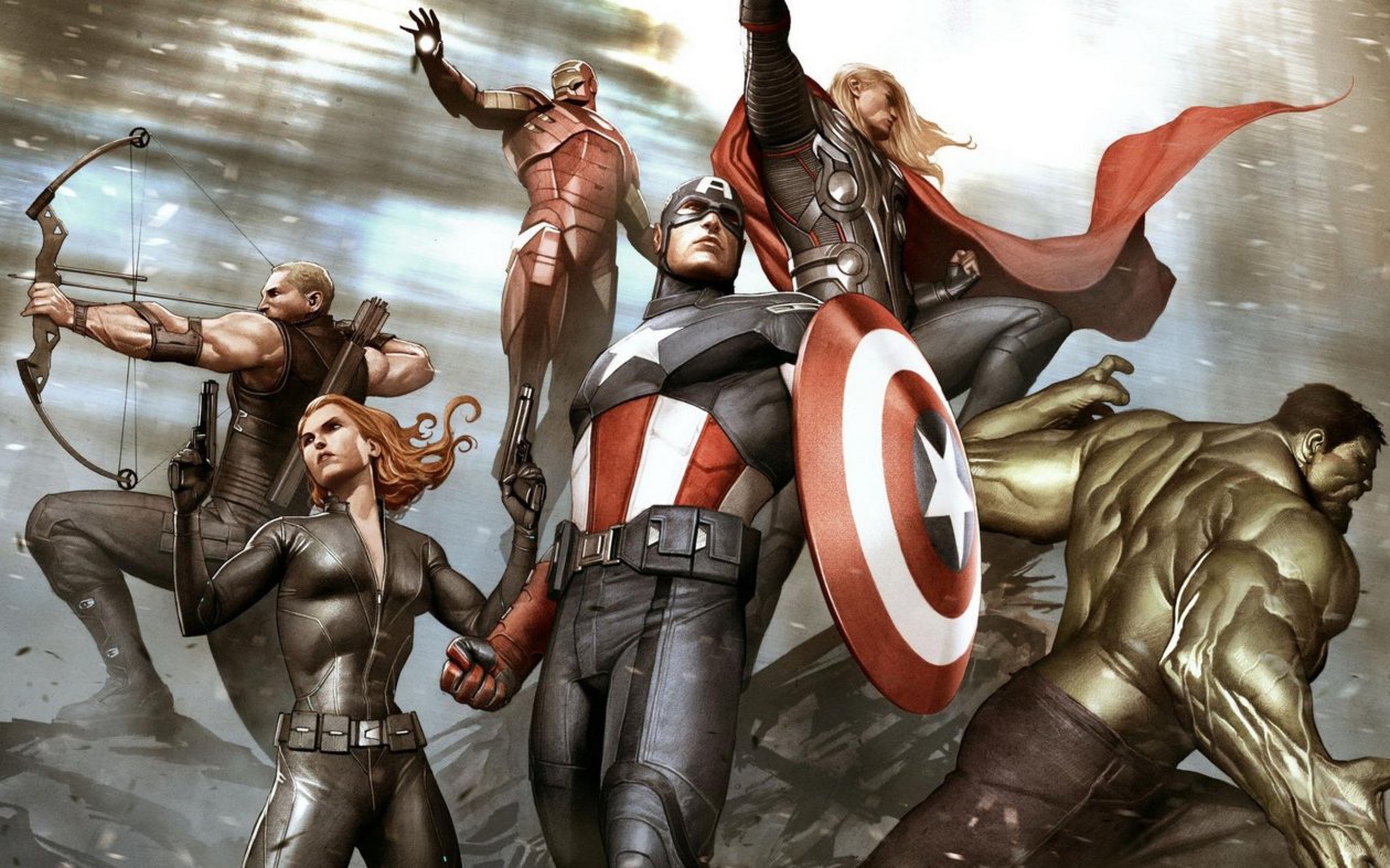 Avengers Marvel Comics Artwork