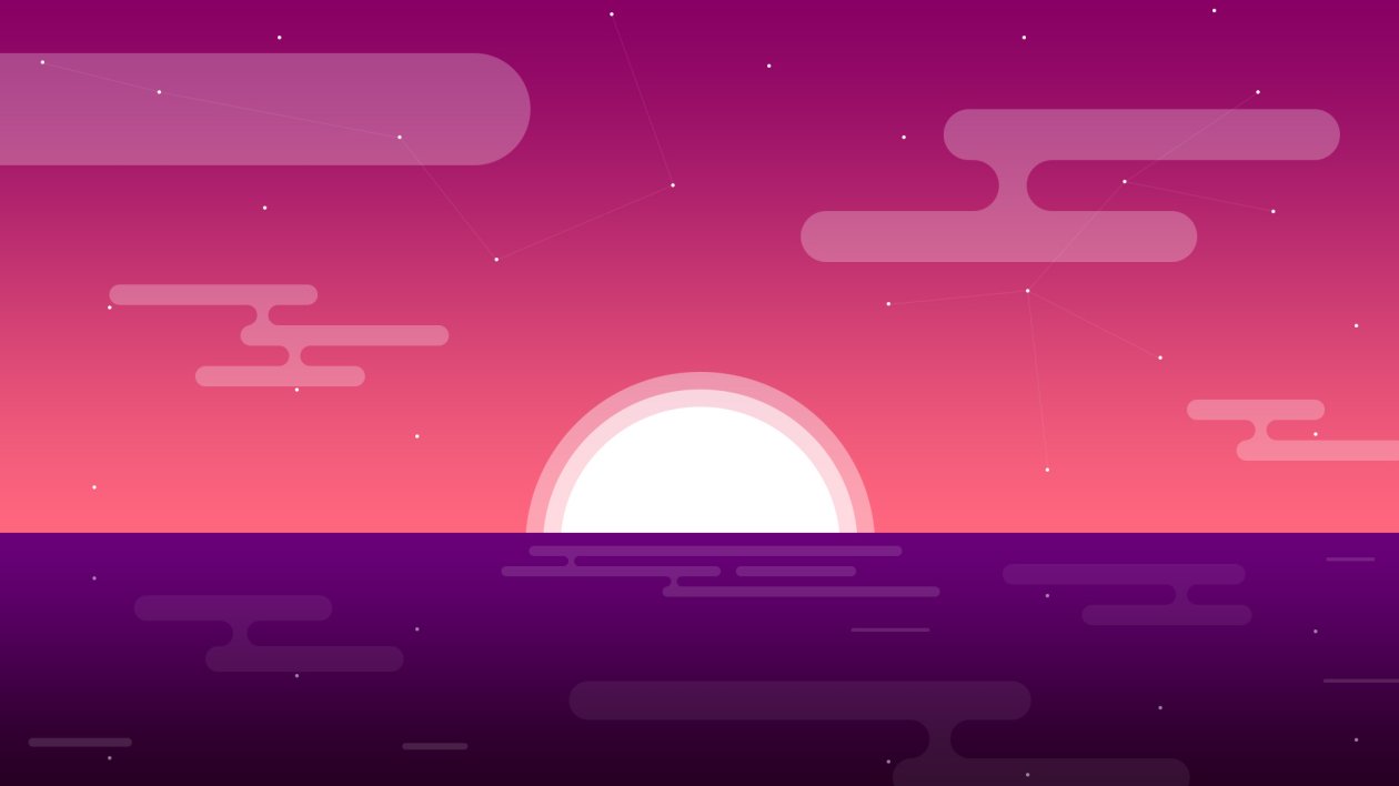 Sunset Minimalism