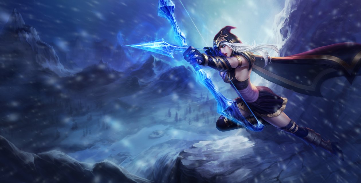 Ashe Legue Of Legends 4k