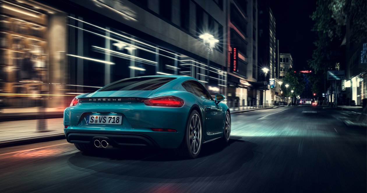 Porsche Cayman S Rear
