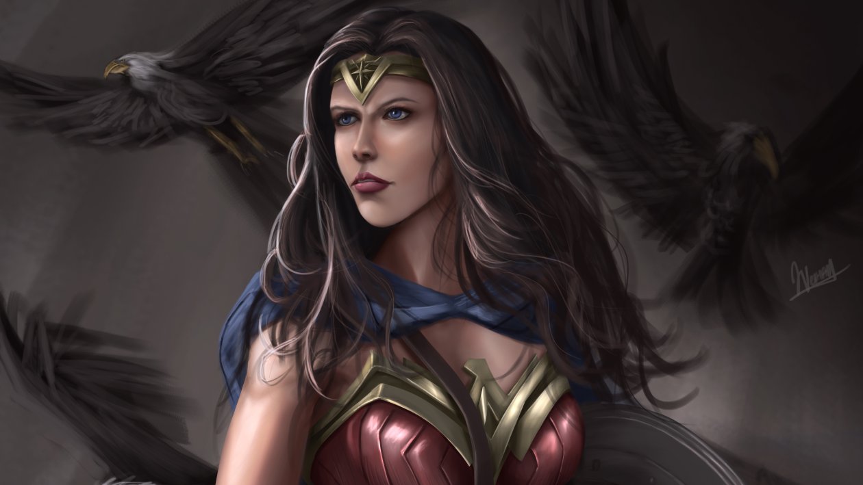 4k Wonder Woman Warrior