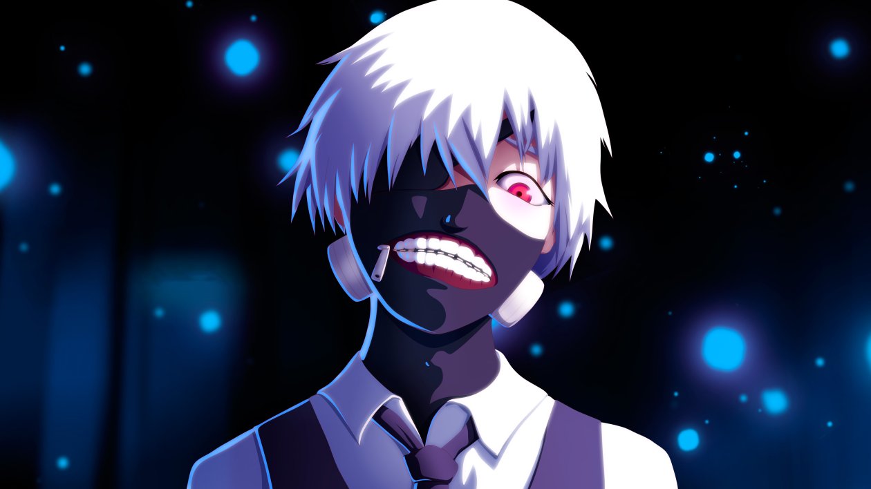 Ken Kaneki Tokyo Ghoul 4k Art