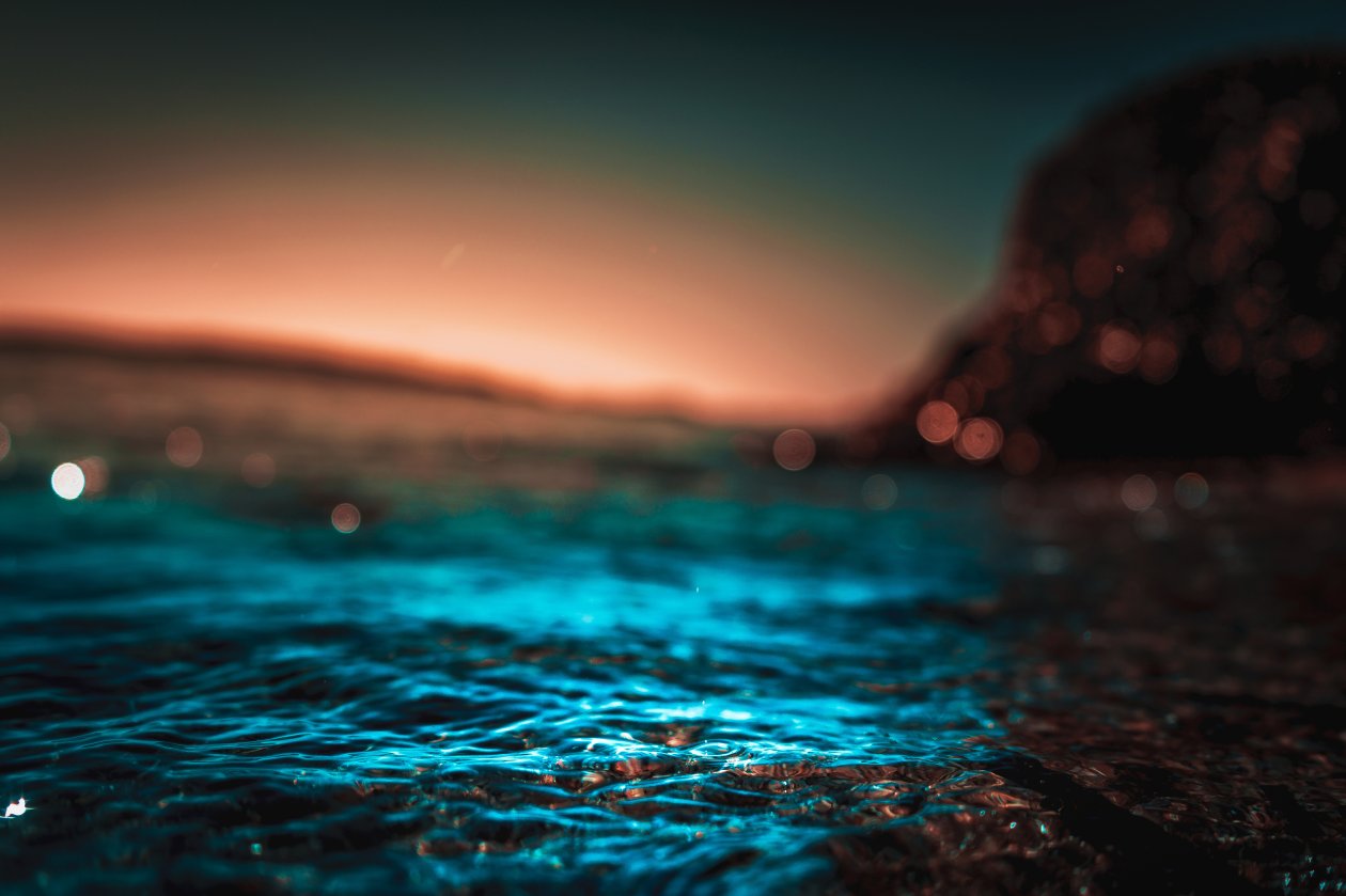 Dawn Depth Of Field Dusk Ocean Sea Sunrise Sunset Water