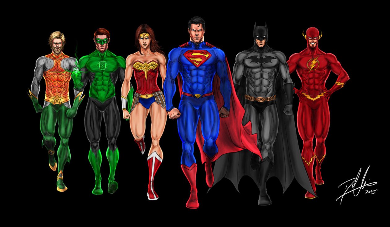 Justice League Fan Art 2017