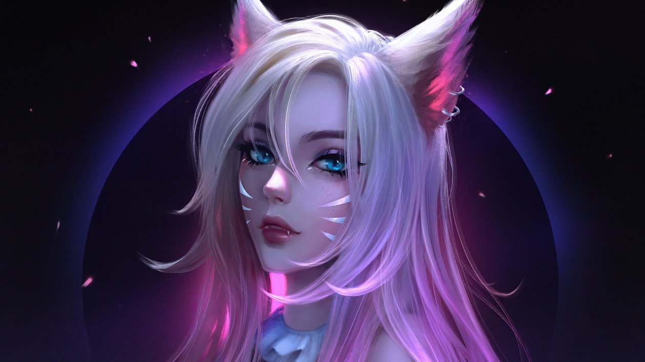 Ahri Kda Fantasy Art 4k