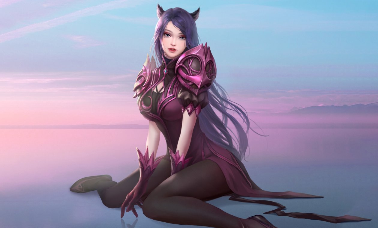 Anime Fantasy Long Hairs