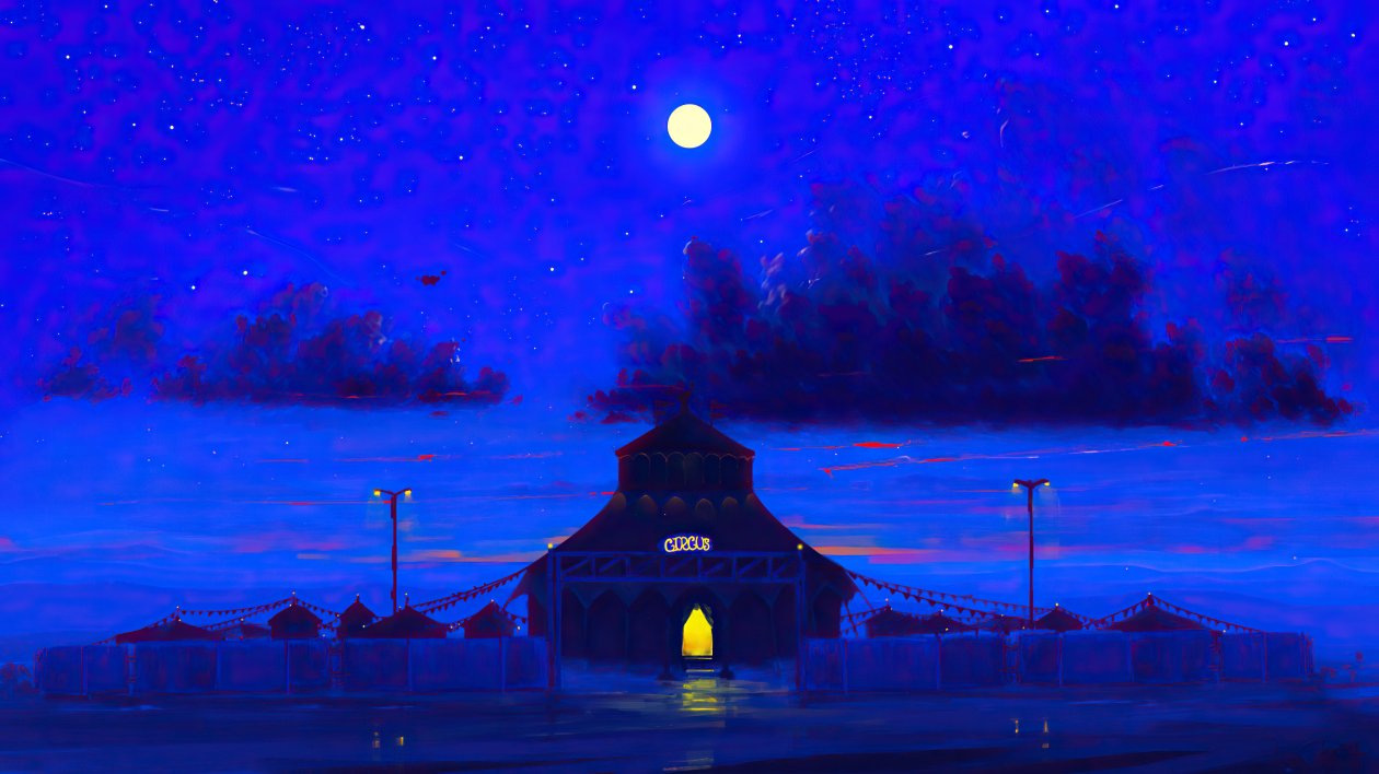Moonlight Circus 4k