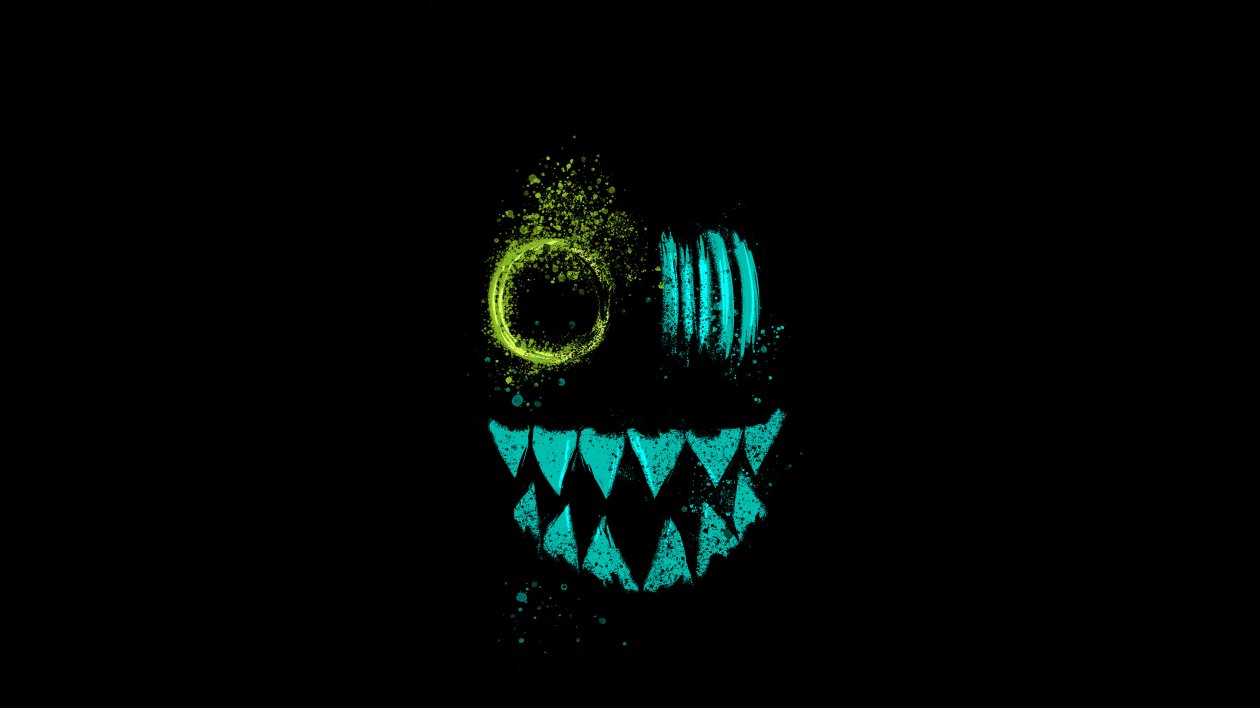 Crazy Neon Eye Teeth