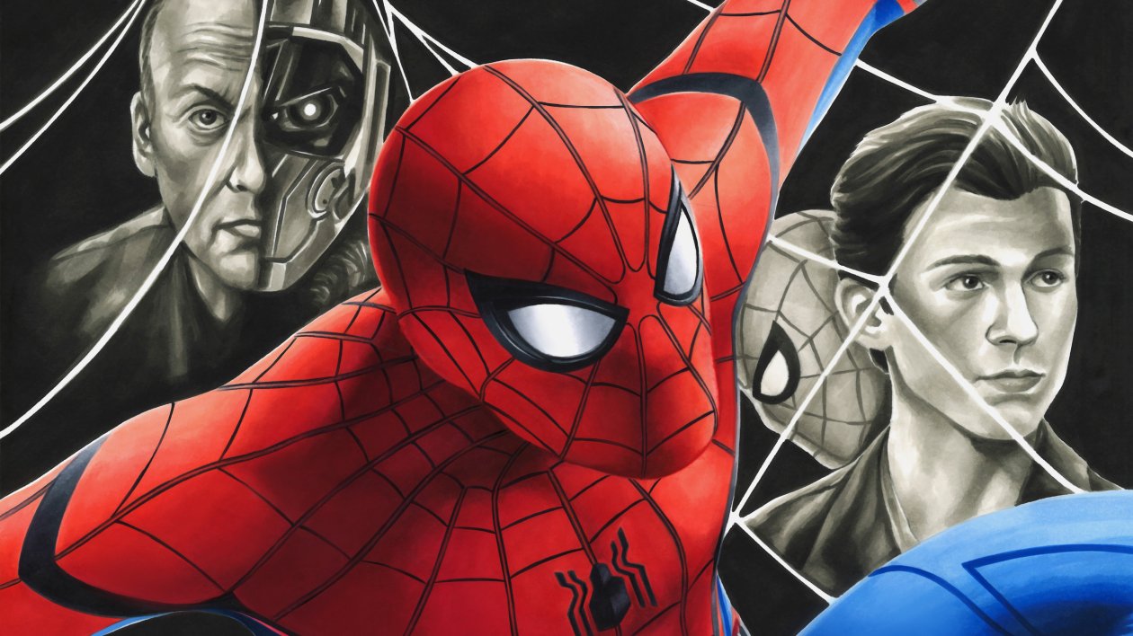 Spiderman Homecoming Fanart 4k