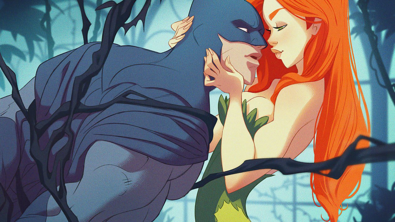 Batman Posion Ivy Romance 4k