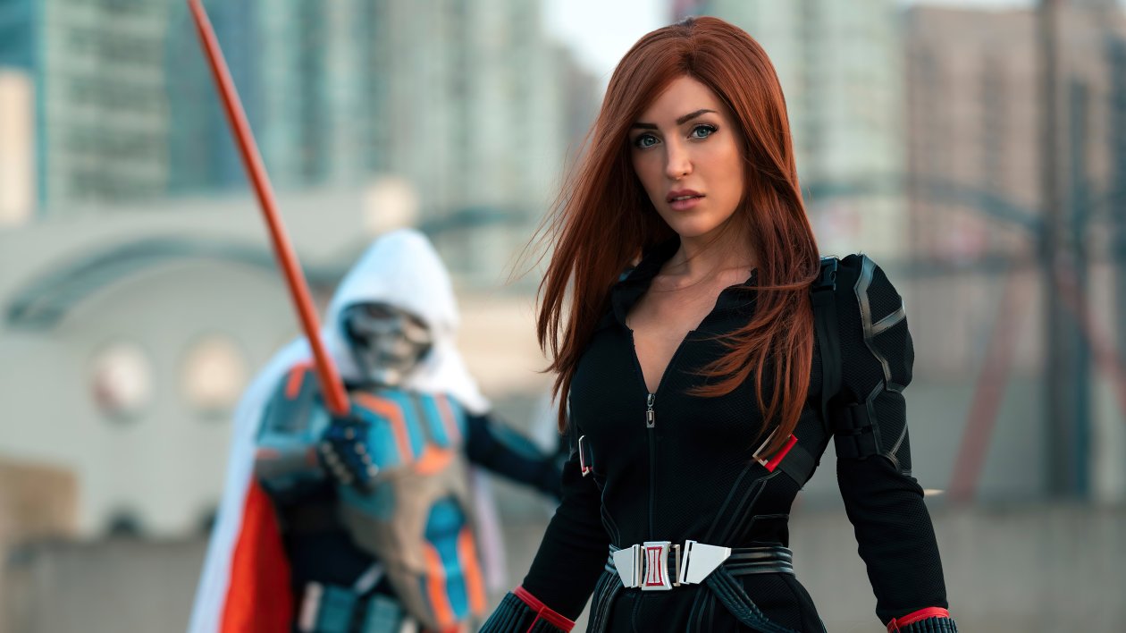 Black Widow New Cosplay 4k