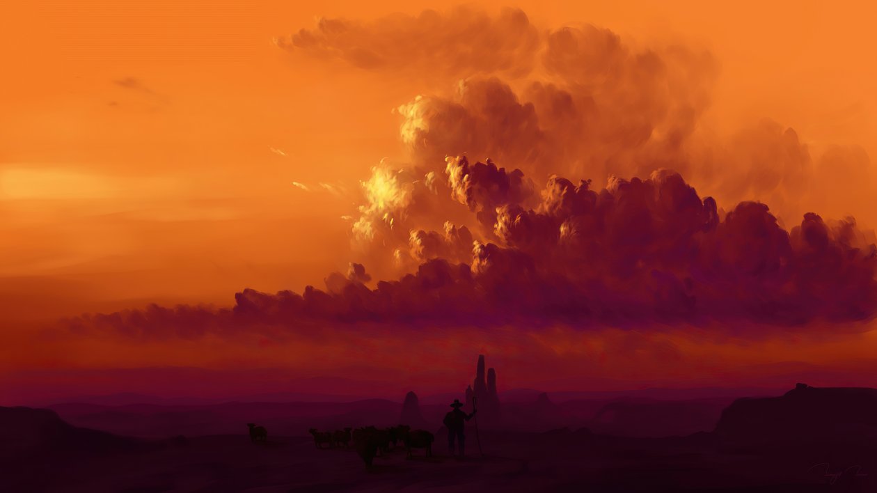 Dusky Life Of Cowboy 4k