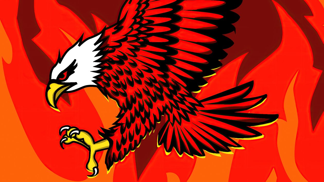 Eagle Of Flames