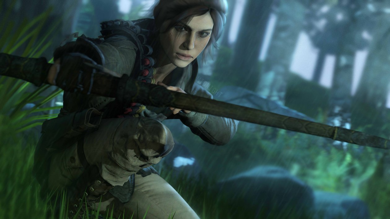 5k Lara Croft Tomb Raider Art