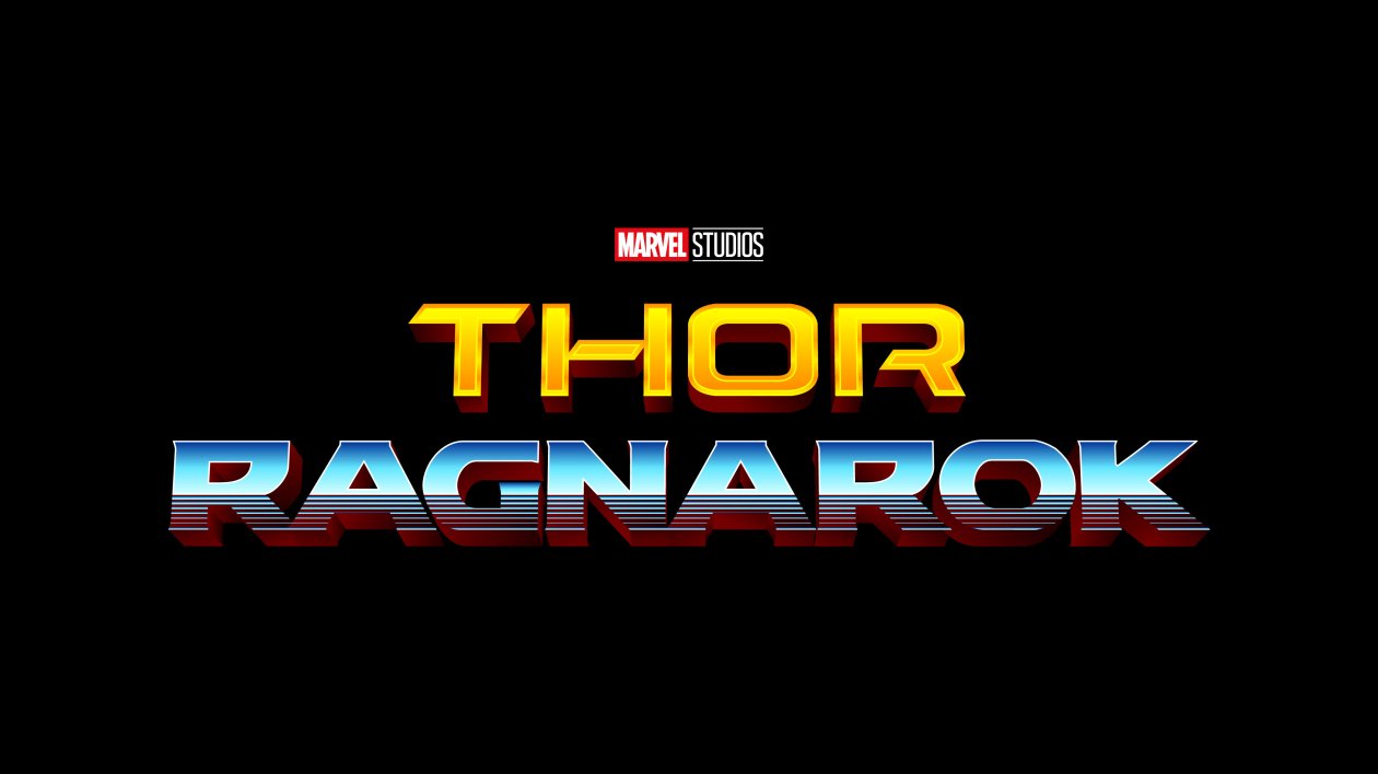 Thor Ragnarok Logo Retro