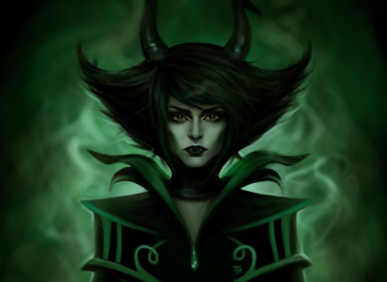 Demon Fantasy Green Horns